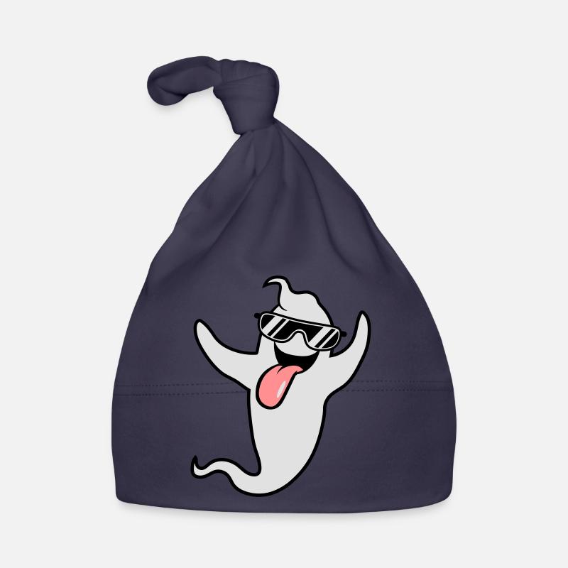 cool sunglasses grimace ghost ghost laugh Organic Baby Cap