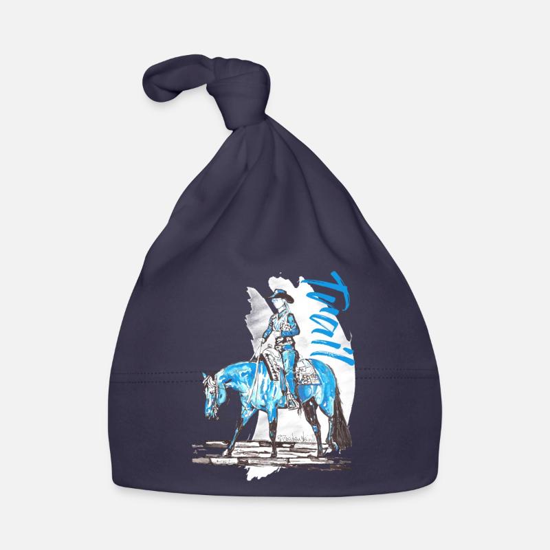 PISTE - Bonnet bio Bébé - marine