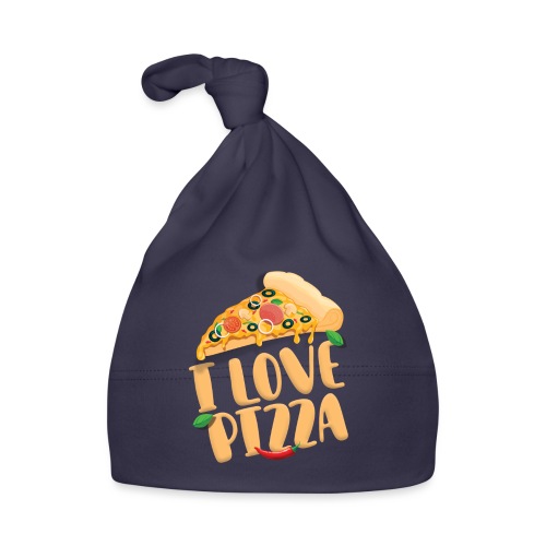 I Love Pizza - Baby Bio-Mütze