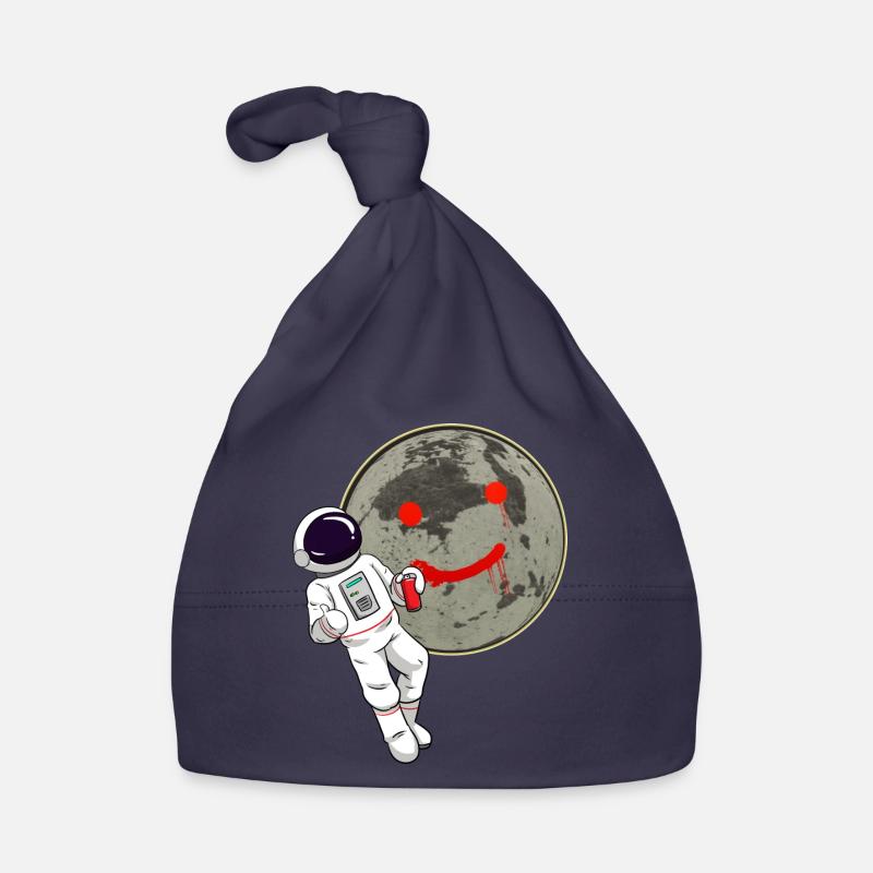 Astronaute Moon Graffiti Sprayer Bonnet bio Bébé