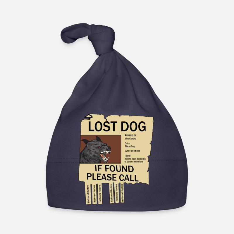 Missing Hellhound Organic Baby Cap