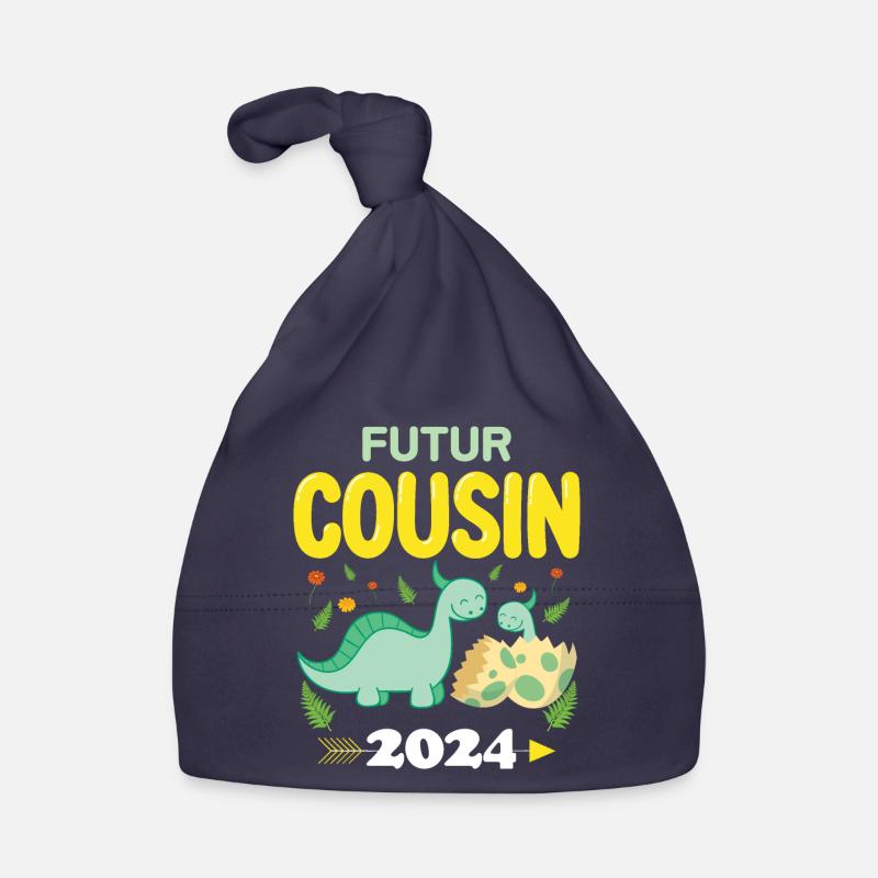 Future cousin 2024 I will be cousin pregnancy Organic Baby Cap