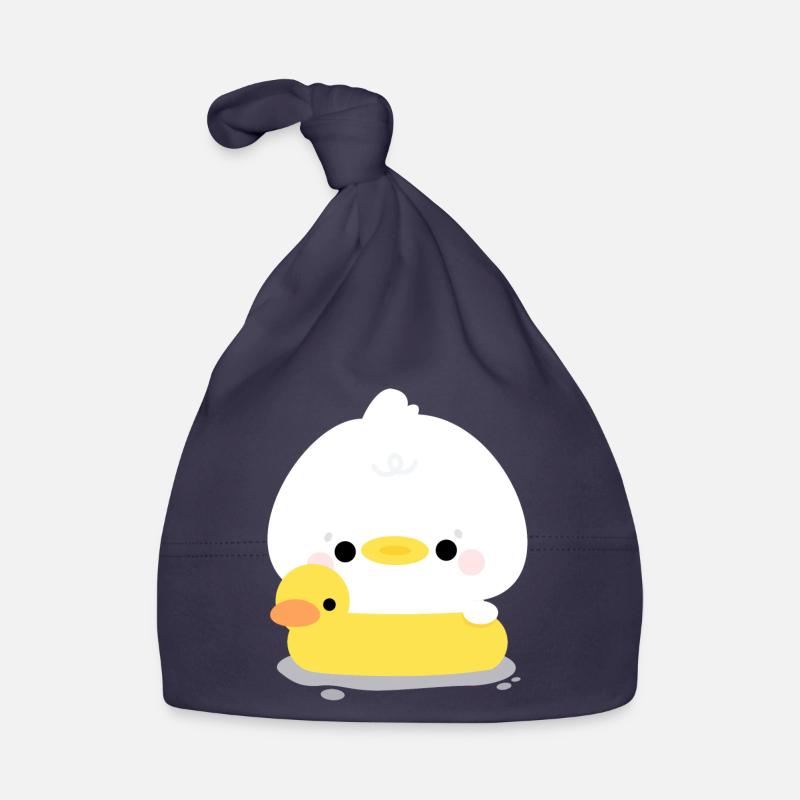 Ente Schwimmen Baby Bio-Mütze