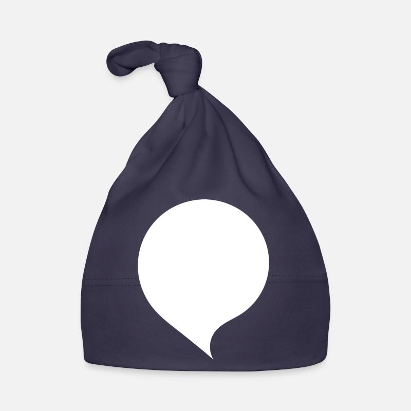 Personalize your own speech bubble comic Organic Baby Cap