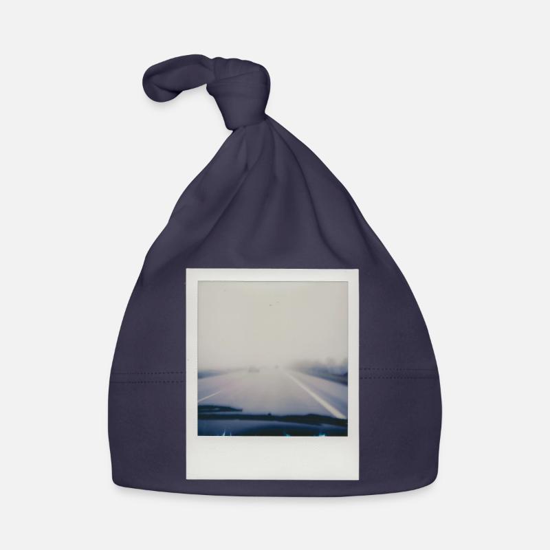 Foggy highway Organic Baby Cap