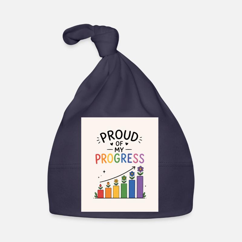 Fier de mes progrès Bonnet bio Bébé