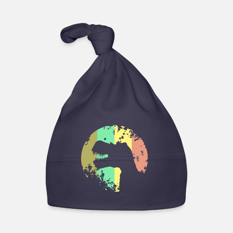 Dinosaur T-Rex Design Organic Baby Cap