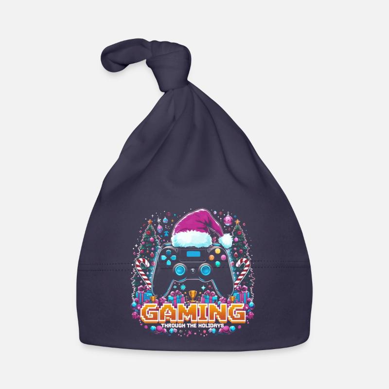 Christmas Gaming Controller Organic Baby Cap