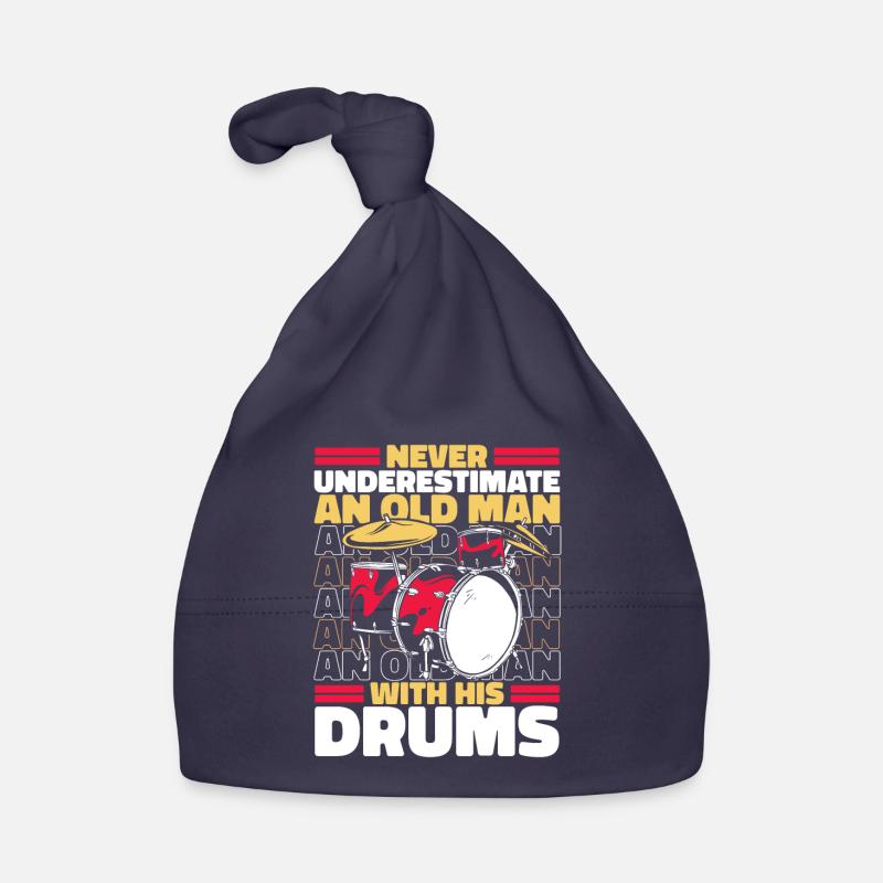 Drums Drummer Drum Drummer Organic Baby Cap