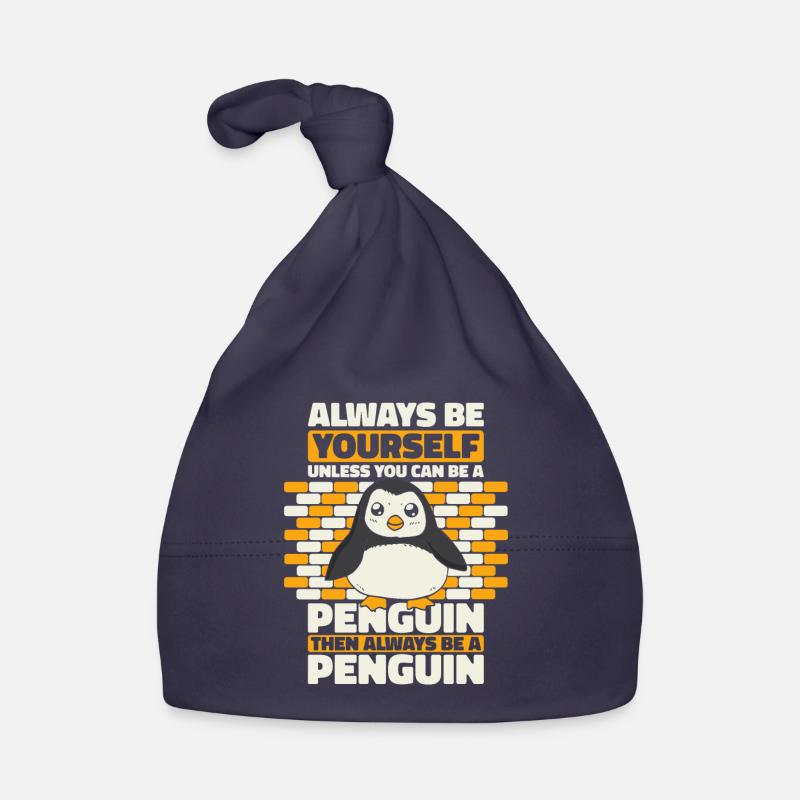 Pinguin Baby Bio-Mütze