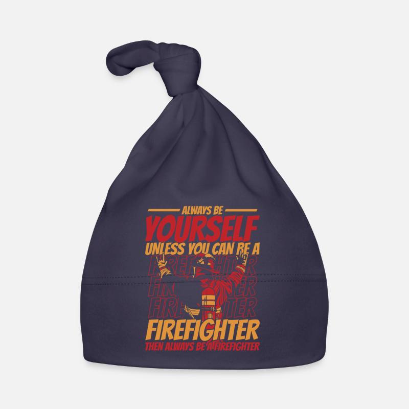 Fireman Organic Baby Cap