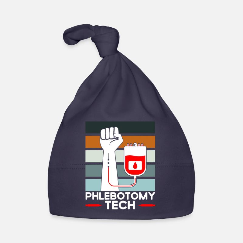 Phlébotomie Échantillon de sang Phlébotomiste Tech Cadeau Bonnet bio Bébé