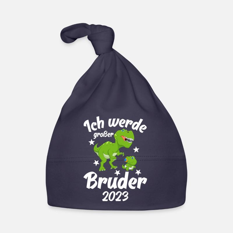 Ich Werde Großer Bruder 2023 Baby Bio-Mütze