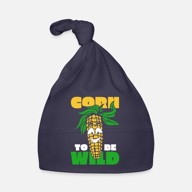 Maize Corncob Farmer Organic Baby Cap
