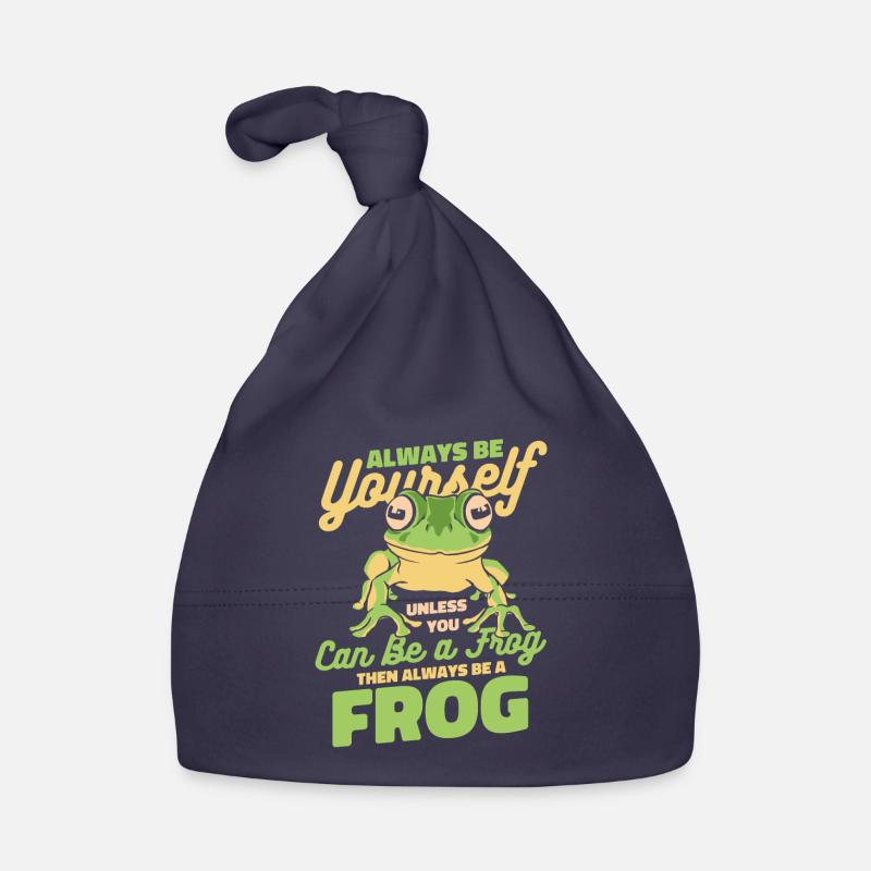 Frog Toad Organic Baby Cap