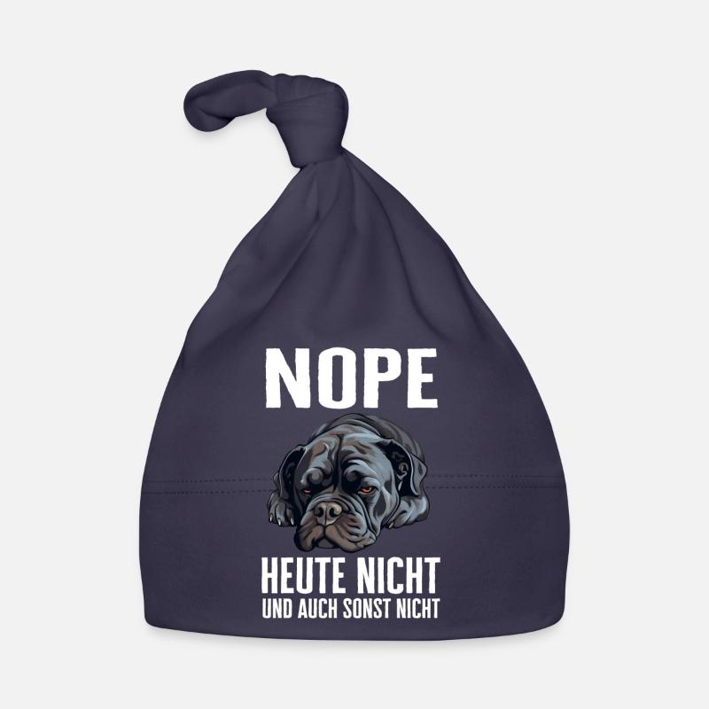 Cane Corso Italiano Hund Baby Bio-Mütze