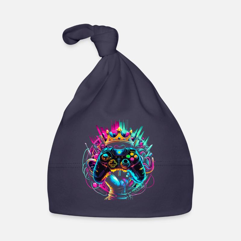 Elite Gaming Hero Controller & Crown Organic Baby Cap