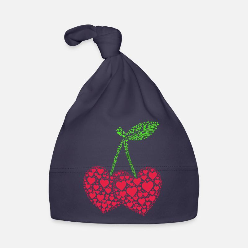Kirsche Kirschen Früchte Essen Baby Bio-Mütze