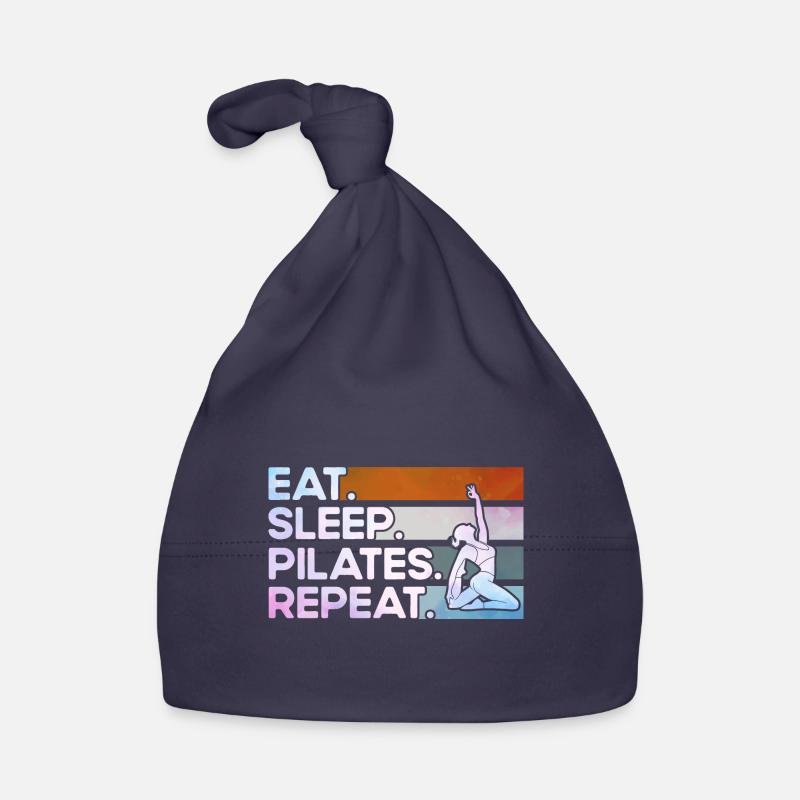 Pilates Manger Sommeil Pilates Cadeau à répéter Bonnet bio Bébé