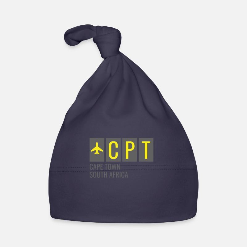 CAP Kapstadt Südafrika Flughafen Code Baby Bio-Mütze