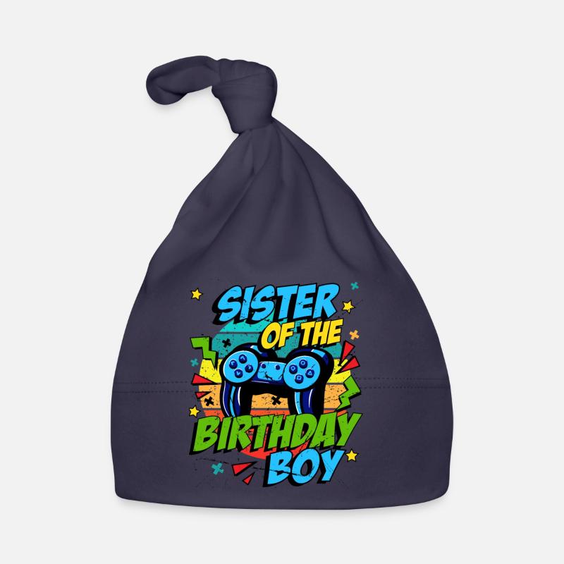 Geburtstag Schwester Zeit zum Leveln Level Up game Baby Bio-Mütze