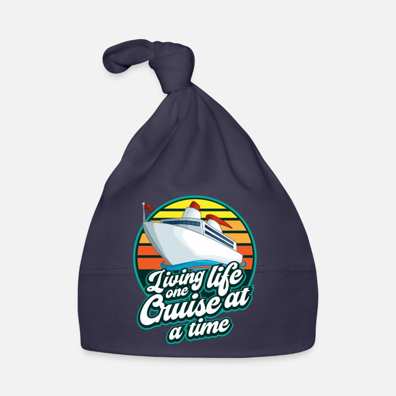 Croisière, navires, vacances sur un navire Bonnet bio Bébé