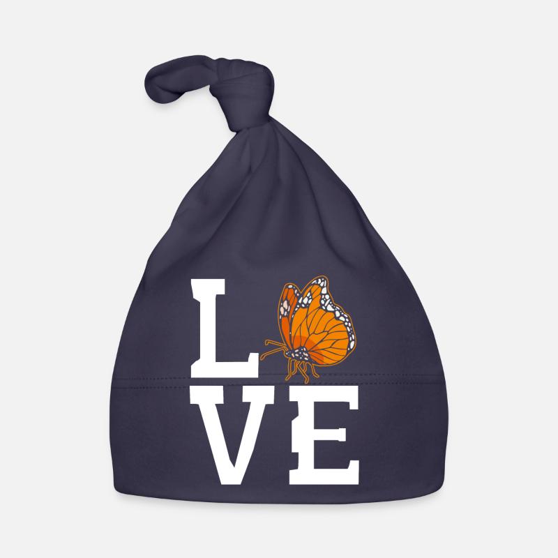 Monarch butterfly Organic Baby Cap