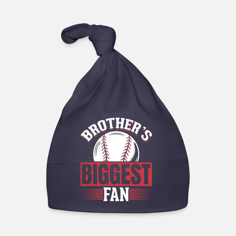 Kleine Schwester Baseball Bruder Fan Baby Bio-Mütze