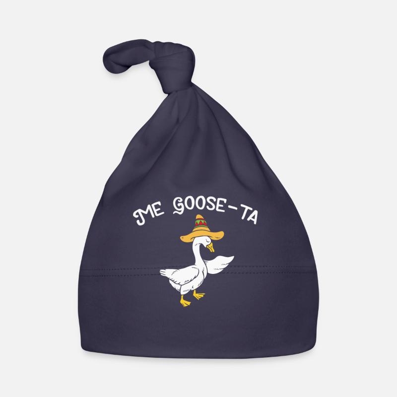 Me Goose Ta, Spanish Goose Organic Baby Cap