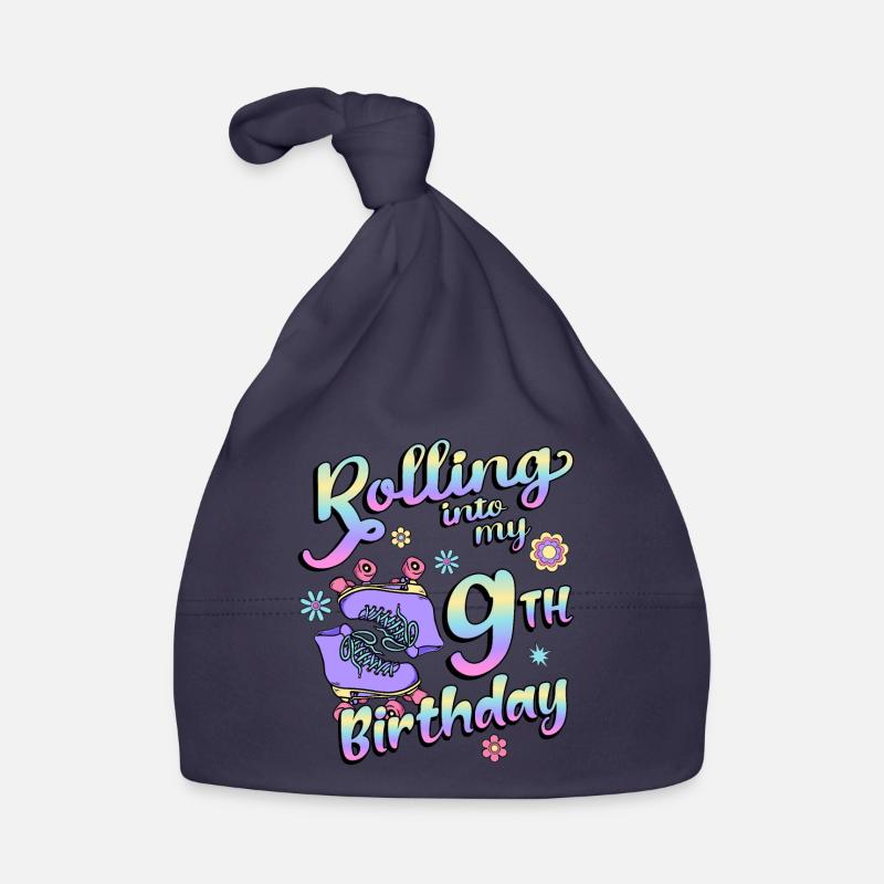 Rouler dans mon patineur quad de 9e anniversaire Bonnet bio Bébé
