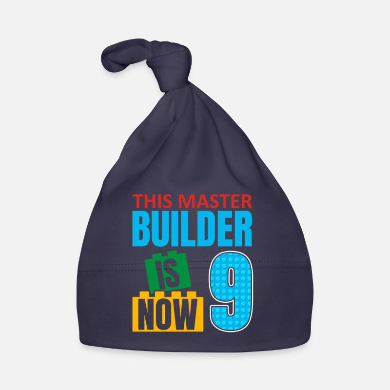 Ce constructeur a maintenant 9 ans, Toy Blocks 9. Bonnet bio Bébé