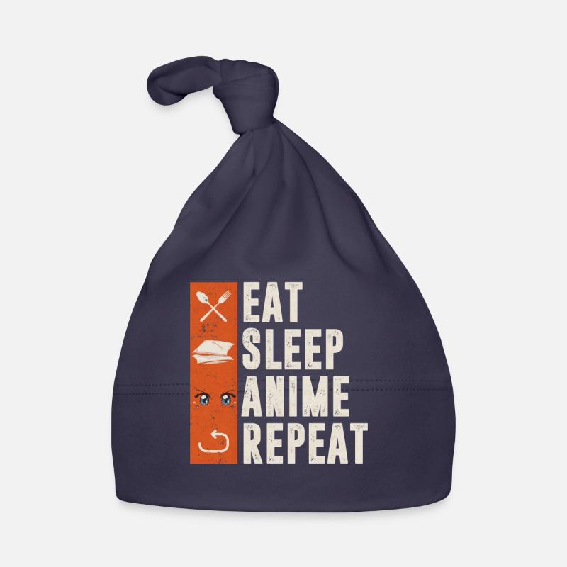 Répétition de l’anime du sommeil Bonnet bio Bébé