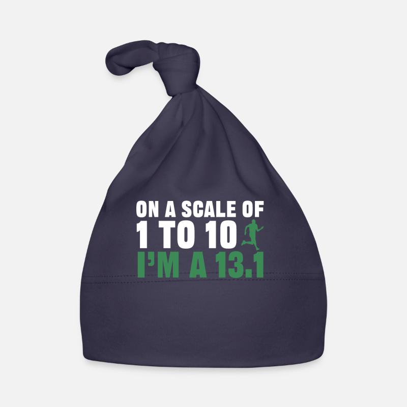 Halbmarathon, Marathon, Läufer Baby Bio-Mütze