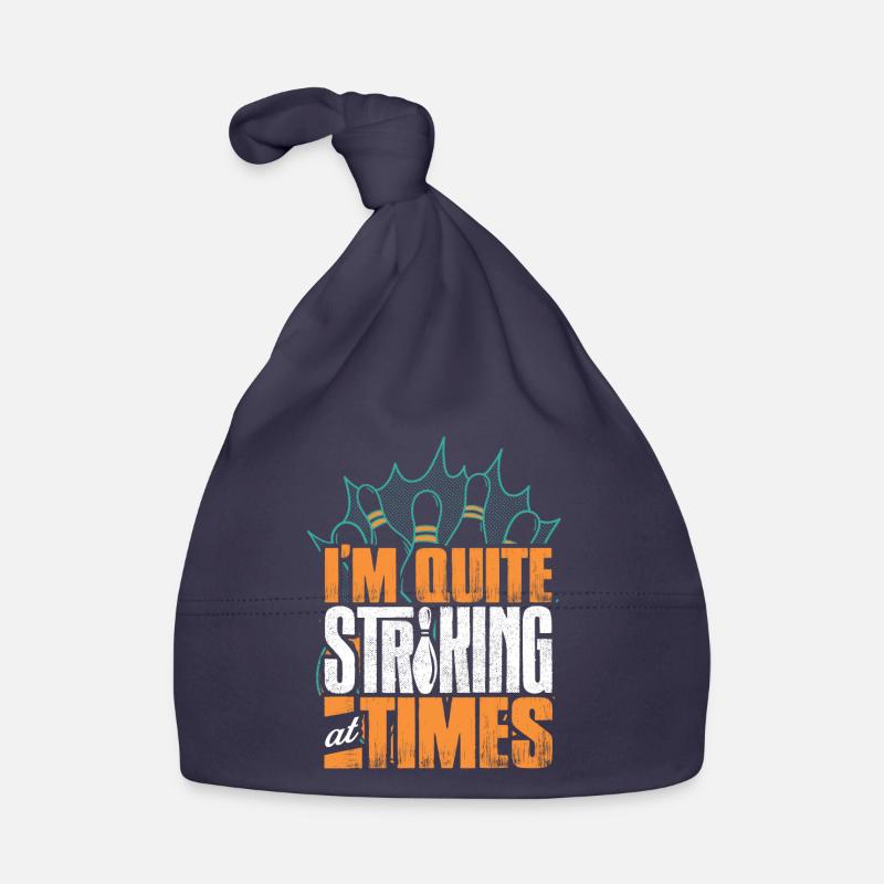 Bowling Player Gift, Bowler Organic Baby Cap
