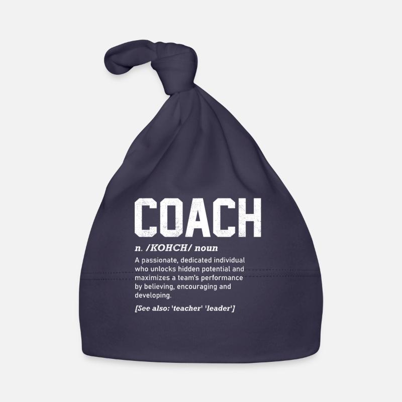 Coach Definition, Coaching Team Organic Baby Cap