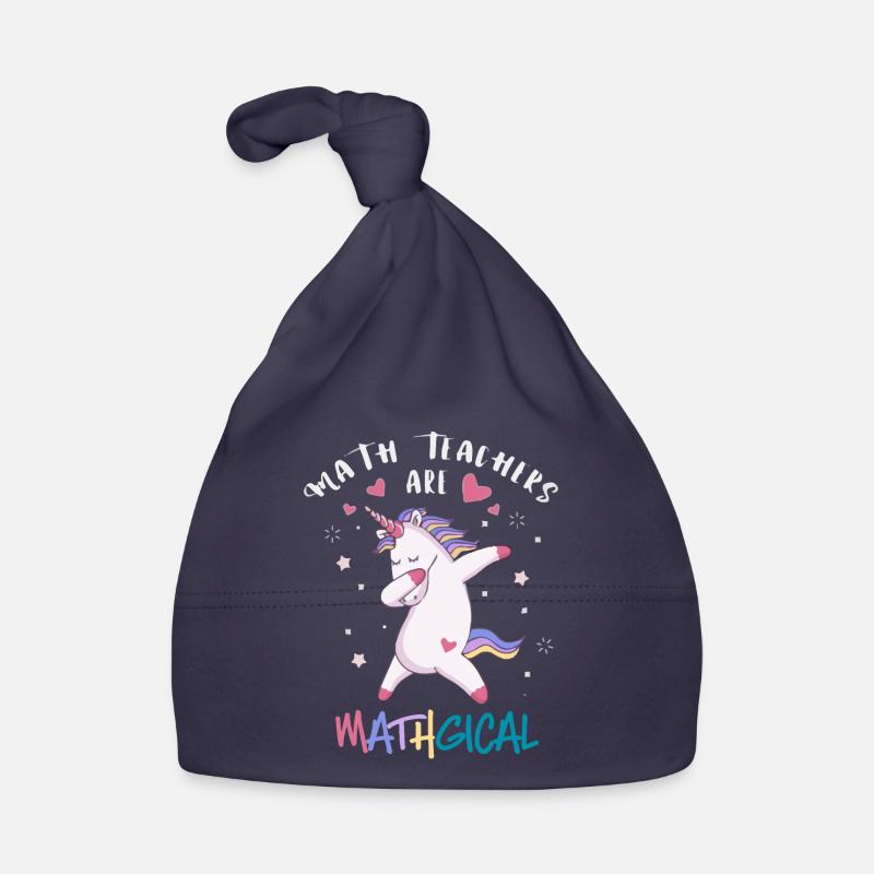 Professeur de mathématiques Licorne Bonnet bio Bébé