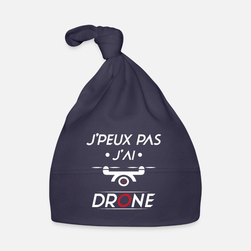 J'peux pas j'ai Drone Bonnet bio Bébé