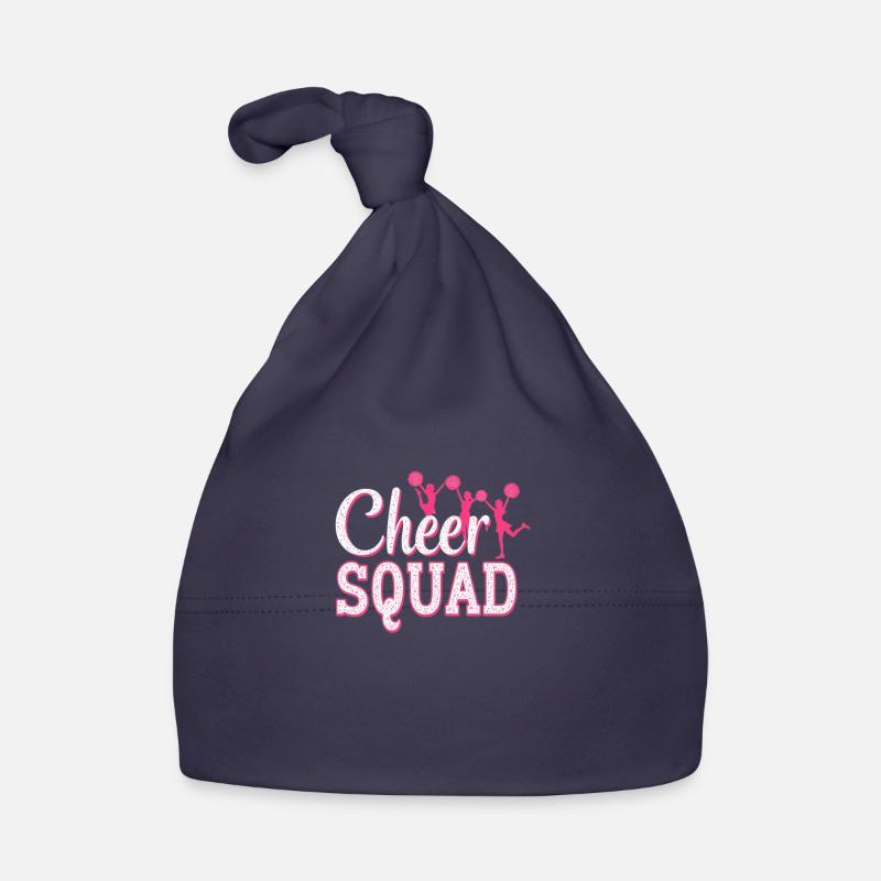 Cheerleading Cheer Squad Cheer Squad - Organic Baby Cap - navy