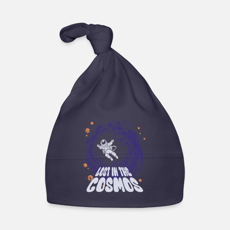 Perdu dans le cosmos - Astronaute - Espace Bonnet bio Bébé