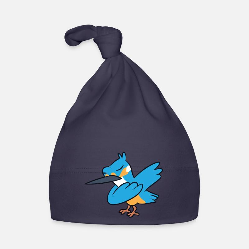 Kingfisher - Dab, dabbing, dancing Organic Baby Cap
