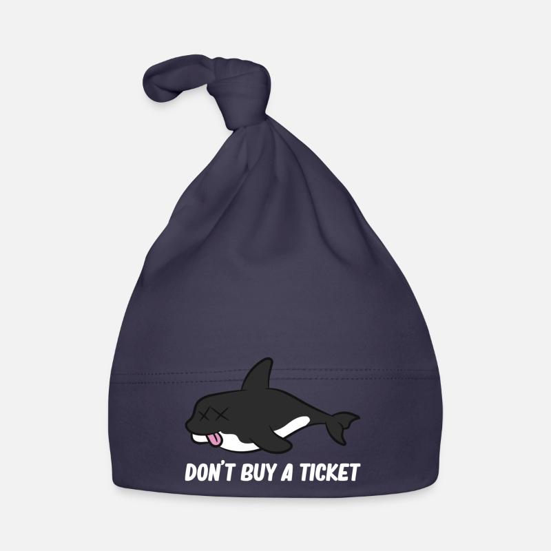 Don't buy a ticket - Orca Bonnet bio Bébé
