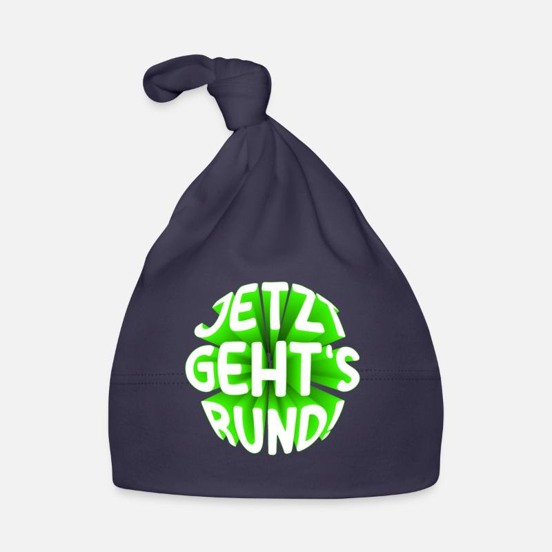 Jetzt gehts rund 3D Baby Bio-Mütze