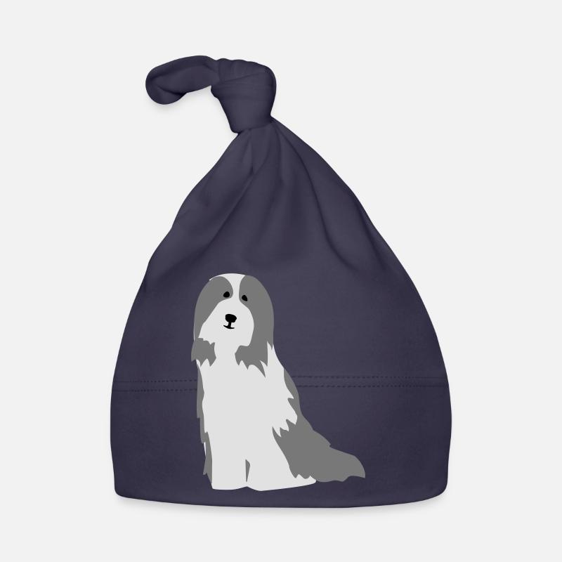 Bearded Collies Organic Baby Cap
