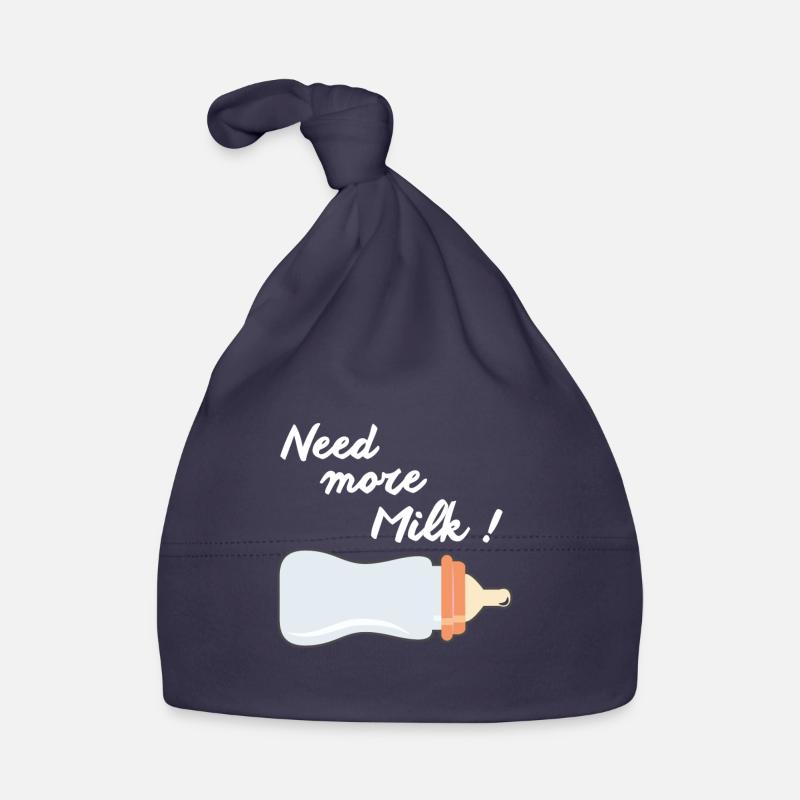Besoin de plus de lait - conception drôle de bébé Bonnet bio Bébé