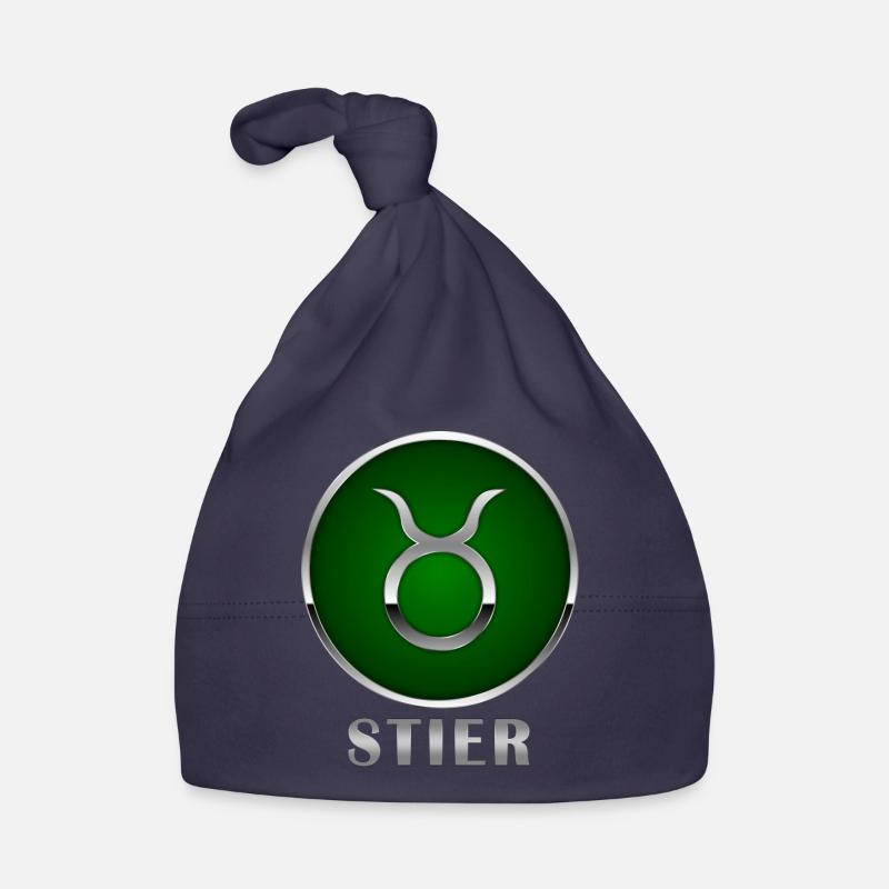 Sternzeichen Stier Horoskop Geschenkidee Geburt Baby Bio-Mütze