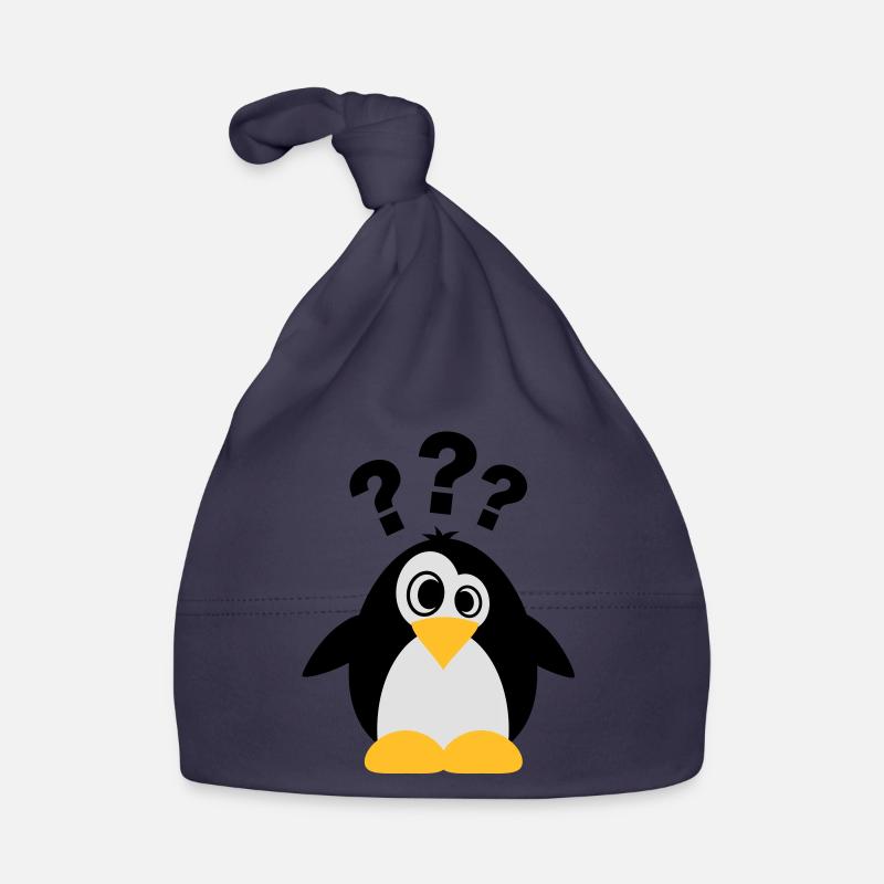 Dummer Pinguin Baby Bio-Mütze