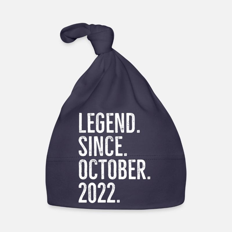 Legend Since October 2022 Organic Baby Cap