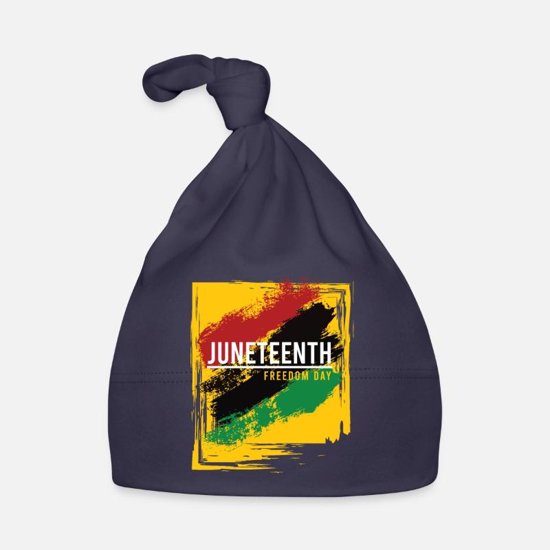 JUNETEENTH - FREEDOM DAY Organic Baby Cap
