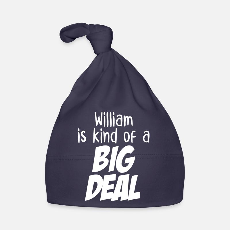 William ist eine große Sache Baby Bio-Mütze
