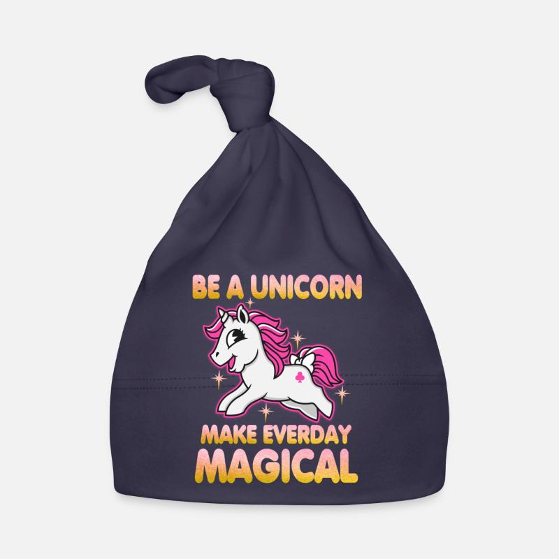 Sei ein Einhorn Baby Bio-Mütze